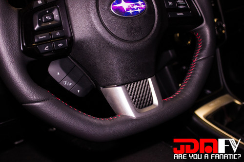 Plain - Precut Steering Wheel Trim (2015-2021 WRX/STI)