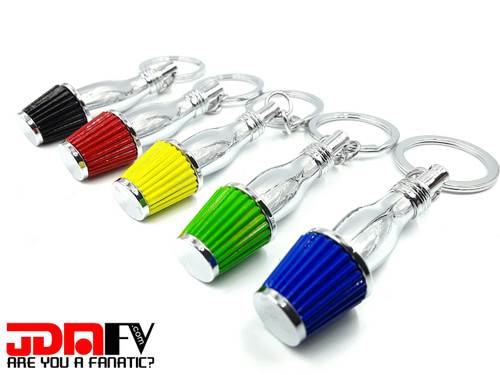 Cold Air Intake / Air Filter Keychain - 5 Colors