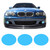 01-06 BMW M3 Precut Yellow Fog Light Overlays Tint