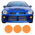 03-05 Dodge Neon SRT4 Precut Yellow Fog Light Overlays Tint