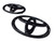 Gloss Black Emblem Replacements Front/Rear - (2017-2021 GT86)