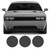 08-12 Dodge Challenger Precut SMOKED Fog Light Overlays Tint