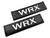 WRX Carbon Fiber Seat Belt Shoulder Pads Cover - White