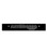 Vanity Plate Delete RUMBLE GANG Logo Engraved -  Gloss Black Acrylic