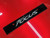 Vanity Plate Delete FOCUS Logo Engraved -  Gloss Black Acrylic