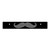 Vanity Plate Delete "MUSTACHE"  Logo Engraved -  Gloss Black Acrylic