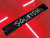 Vanity Plate Delete "SQUATCH"  Logo Engraved -  Gloss Black Acrylic