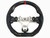 Carbon Fiber Red Stripe / Leather Steering Wheel -  (15-21 WRX STI)