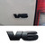 Matte Black - V6 ABS Emblem Cover (2016-2023 Toyota Tacoma)