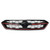 Gloss Black Front Grille W/ Red Trim & Pin Stripe ABS | 2018-2021 WRX STI
