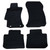 Black Front & Rear Floor Mats Nylon | 2013-2017 Subaru Crosstrek