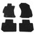Black Front & Rear Floor Mats Nylon | 2025-2026 Subaru Forester