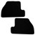Black Front & Rear Floor Mats Nylon | 2012-2018 Ford Focus