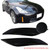 Headlight Eyelids ABS Black Metallic G41 | 2003-2009 Nissan 350Z Z33 