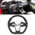 Carbon Fiber Red Stripe / Leather Steering Wheel | 2016-2021 Honda Civic