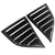 Rear Quarter Side Window Louvers V4 | 2008--2023 Dodge Challenger