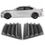 Rear Quarter Side Window Louvers V1 | 2011-2023 Dodge Charger