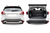 Rear Bumper Cover Protector OE Style Pad PP | 2019-2024 Subaru Forester