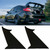 Trunk Spoiler Stabilizer Support Add On 2PC | 2015-2021 Subaru WRX/STI 