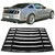 Rear Window Louvers ABS | 2005-2014 Ford Mustang