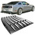 Rear Window Louvers ABS | 2005-2014 Ford Mustang