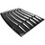 Rear Window Louvers ABS | 2005-2014 Ford Mustang