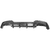 TS Style Rear Diffuser ABS Matte Black | 2019-2022 Toyota Corolla Hatchback