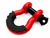 RED/BLACK Front or Rear Off Road Tow Hooks Heavy Duty 3/4 Inch D Ring Shackle 