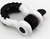 WHITE/BLACK Front or Rear Off Road Tow Hooks Heavy Duty 3/4 Inch D Ring Shackle 