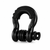 BLACK Front or Rear Off Road Tow Hooks Heavy Duty 3/4 Inch D Ring Shackle 