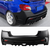 Rear Bumper Cover Varis Style Conversion | 2015-2021 WRX STI