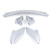Ice Silver Metallic #G1U TYPE R Style Rear Trunk Lid Deck Wing | 2022-2026 Subaru WRX