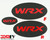 WRX LOGO -  Precut Emblem Overlays Front/Rear (2015-2020 WRX)