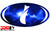 BLUE GALAXY - Precut Emblem Overlays Front/Rear (08-14 WRX/STI Sedan)