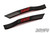 STI Fender Badge Garnish - Satin Black / Red (2008-2014 STI)