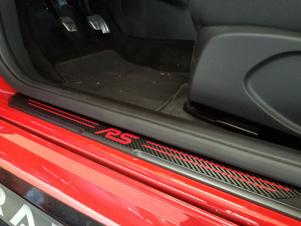 Door Sill Overlays with RS logo (15-18 RS)