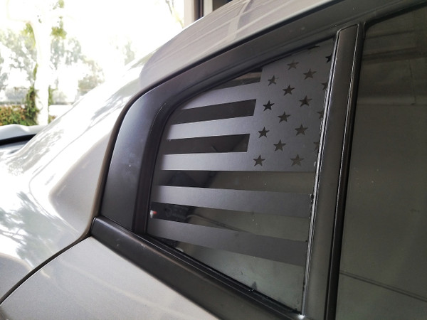 American Flag Quarter Window Decal (2015-2018 Charger)