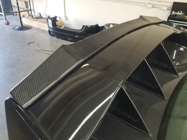 100% Real Carbon Fiber RS Style Gurney Flap For  STI Spoiler (2015-2021 WRX / STI)