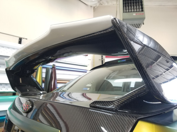 RS Style Gurney Flap For  STI Spoiler - FRP (2015-2021 WRX / STI)