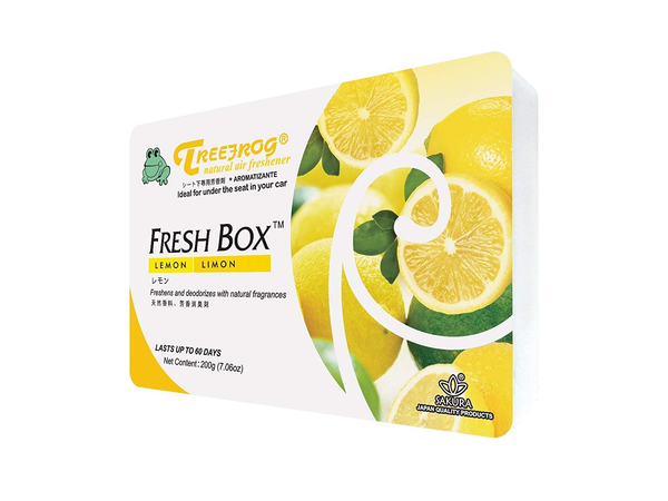 Treefrog Fresh Box Car Air Freshener Scent - Lemon