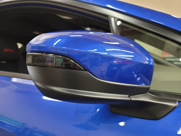 Smoked Side Mirror Turn Signal Overlays Tint (2022-2024 WRX)