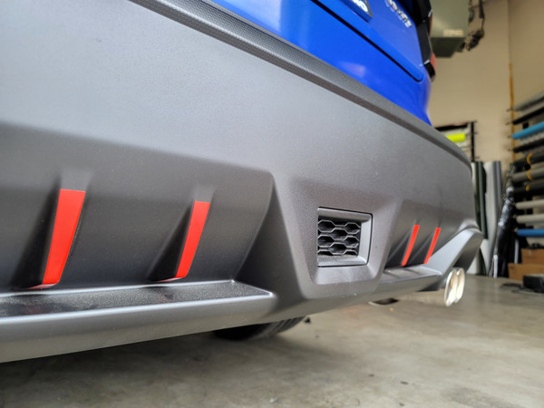 Rear Diffuser Pin Stripe kit (2022-2023 WRX)