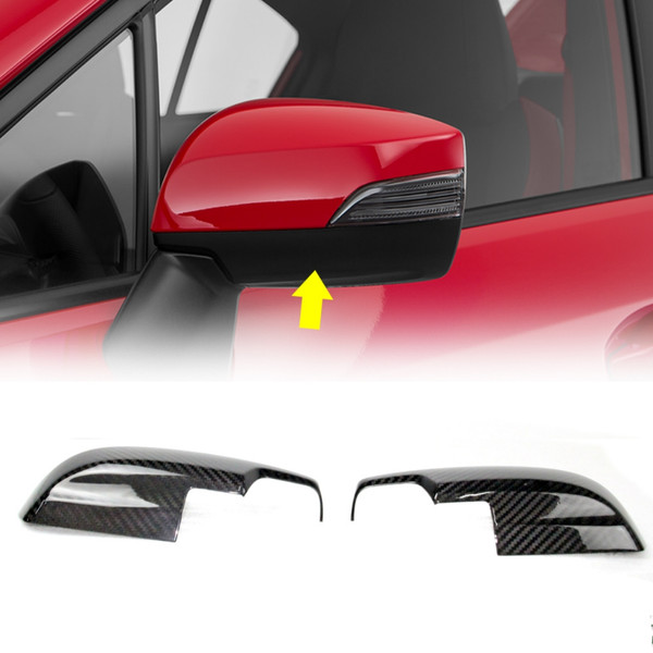 Dry Carbon Fiber Side Mirror Lower Trim Covers (2015-2021 WRX / STI)