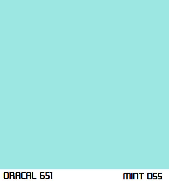 ORACAL 651 - GLOSS MINT 055