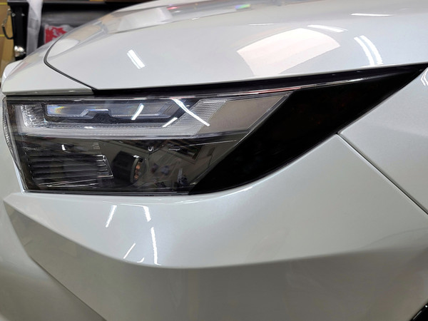 Blackout -  Amber Delete  Head Light Overlays Wrap (2019-2023 RAV4)