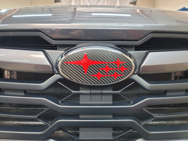 Customizable Emblem Overlays Front/Rear (2024 Impreza / Crosstrek XV)