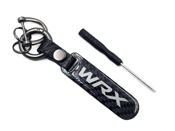 Carbon Fiber Tag Keychain - WRX