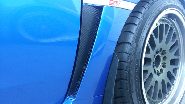 Precut Side Fender Overlay Inserts (2008-2014 WRX/STI)