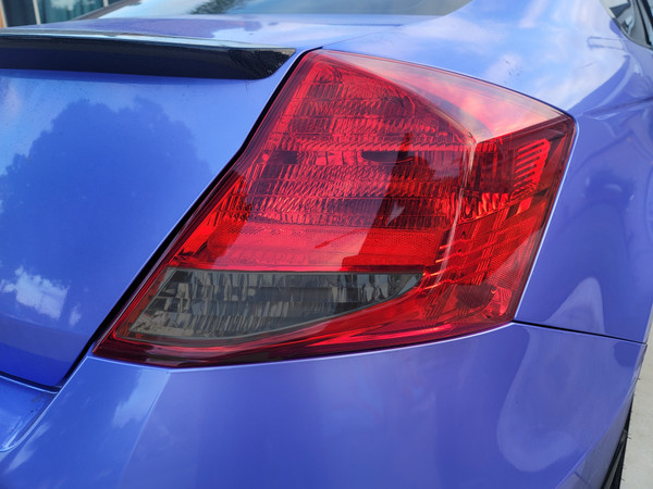 Precut Blinker/Turn Signal & Reverse Tail Light Overlays Tint (2011-2012 Honda Accord Coupe)