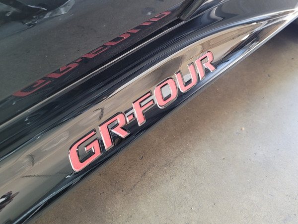 Truck Rocker Panel Lettering GR-FOUR Rocker Panel Lettering Insert Inlays | 2023-2026 Toyota Corolla ...